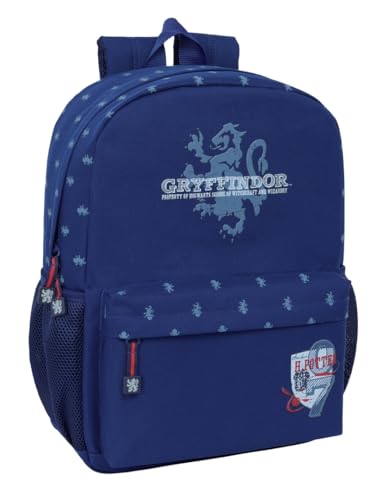 HARRY POTTER CAPTAIN Schulrucksack, anpassbar an Kinderwagen, ideal für Kinder verschiedener Altersgruppen, bequem und vielseitig, Qualität und Widerstandsfähigkeit, 32 x 14 x 43 cm, marineblau, M, HARRY POTTER CAPTAIN Schulrucksack, anpassbar an Kinderwagen, ideal für Kinder verschiedener Altersgruppen, bequem und vielseitig, Qualität und Widerstandsfähigkeit, 32 x 14 x 43 cm, marineblau, M, von safta