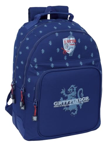 HARRY POTTER CAPTAIN Schulrucksack für Kinder, ideal für Kinder verschiedener Altersgruppen, bequem und vielseitig, Qualität und Widerstandsfähigkeit, 32 x 15 x 42 cm, marineblau, M, Casual HARRY POTTER CAPTAIN Schulrucksack für Kinder, ideal für Kinder verschiedener Altersgruppen, bequem und vielseitig, Qualität und Widerstandsfähigkeit, 32 x 15 x 42 cm, marineblau, M, Casual von safta