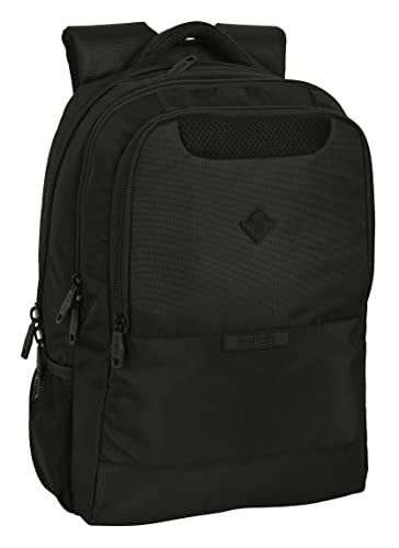 Safta Real Betis Balompie Premium-Rucksack, mehrere Taschen, Rucksack, ideal für Kinder jeden Alters, bequem und vielseitig, Qualität und Strapazierfähigkeit, 30 x 16 x 43 cm, Schwarz, Schwarz , Estándar, Casual Safta Real Betis Balompie Premium-Rucksack, mehrere Taschen, Rucksack, ideal für Kinder jeden Alters, bequem und vielseitig, Qualität und Strapazierfähigkeit, 30 x 16 x 43 cm, Schwarz, Schwarz , Estándar, Casual von safta