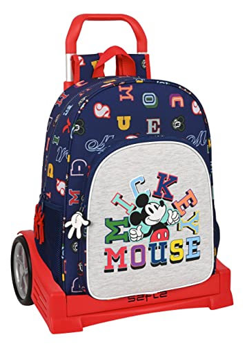 MOCH 180 + Trolley Evolution Mickey Mouse Only One, Marineblau, Estándar, Lässig MOCH 180 + Trolley Evolution Mickey Mouse Only One, Marineblau, Estándar, Lässig von safta
