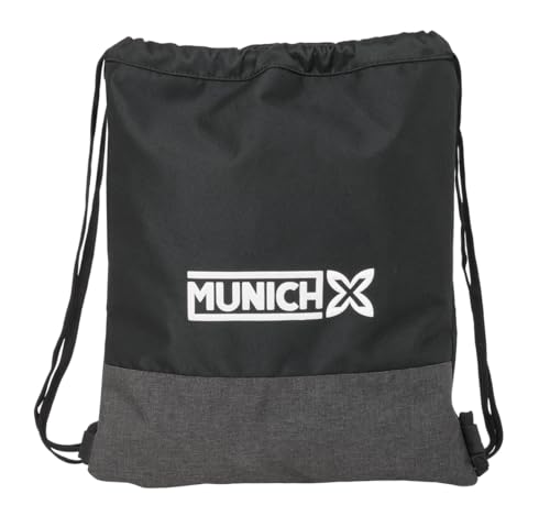 München Topo Rucksack, flach, groß, ideal für Kinder verschiedener Altersgruppen, bequem und vielseitig, Qualität und Widerstandsfähigkeit, 35 x 40 cm, Schwarz, M, Casual München Topo Rucksack, flach, groß, ideal für Kinder verschiedener Altersgruppen, bequem und vielseitig, Qualität und Widerstandsfähigkeit, 35 x 40 cm, Schwarz, M, Casual von safta