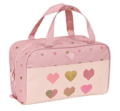 Glowlab Hearts Kosmetiktasche, rechteckig, mit Griff, für Kinder, anpassbar, ideal für Kinder von 5 bis 14 Jahren, bequem und vielseitig, Qualität und Haltbarkeit, 31 x 14 x 19 cm, Hellrosa, hellrosa, Estándar, Lässig Glowlab Hearts Kosmetiktasche, rechteckig, mit Griff, für Kinder, anpassbar, ideal für Kinder von 5 bis 14 Jahren, bequem und vielseitig, Qualität und Haltbarkeit, 31 x 14 x 19 cm, Hellrosa, hellrosa, Estándar, Lässig von safta