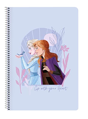 Notizbuch Frozen Believe Lila A4 80 Blatt Notizbuch Frozen Believe Lila A4 80 Blatt von safta