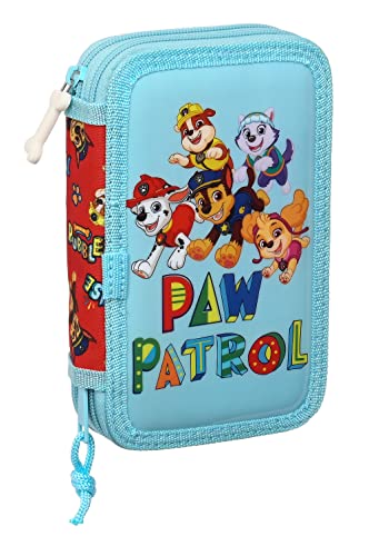 Safta Paw Patrol Funday Schulmäppchen für Kinder, Federmäppchen mit Farben, mit 28 nützlichen Utensilien, ideal für Kinder, bequem und vielseitig, Qualität und Widerstandsfähigkeit, 12,5 x 4 x 19,5 Safta Paw Patrol Funday Schulmäppchen für Kinder, Federmäppchen mit Farben, mit 28 nützlichen Utensilien, ideal für Kinder, bequem und vielseitig, Qualität und Widerstandsfähigkeit, 12,5 x 4 x 19,5 von safta