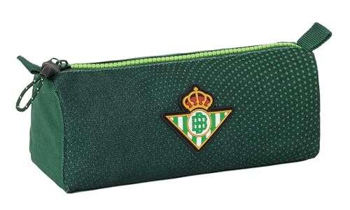 Real BETIS BALOMPIÉ Federmäppchen mit Reißverschluss und Fach, Federmäppchen für Kinder, ideal für Kinder im Schulalter, bequem und vielseitig, Qualität und Widerstandsfähigkeit, 21 x 7 x 8 cm, Grün, Real BETIS BALOMPIÉ Federmäppchen mit Reißverschluss und Fach, Federmäppchen für Kinder, ideal für Kinder im Schulalter, bequem und vielseitig, Qualität und Widerstandsfähigkeit, 21 x 7 x 8 cm, Grün, von safta
