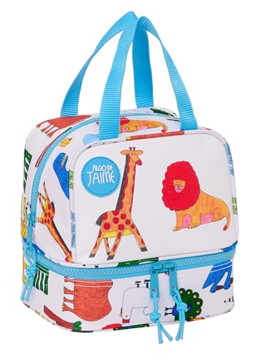 Safta ALGO DE Jaime - Lunchbox, Tasche, Qualität und maximale Widerstandsfähigkeit, für Lebensmittel, Erholung, Snack und Frühstück, 20 x 15 x 20 cm, Weiß, weiß, Estándar, Casual Safta ALGO DE Jaime - Lunchbox, Tasche, Qualität und maximale Widerstandsfähigkeit, für Lebensmittel, Erholung, Snack und Frühstück, 20 x 15 x 20 cm, Weiß, weiß, Estándar, Casual von safta