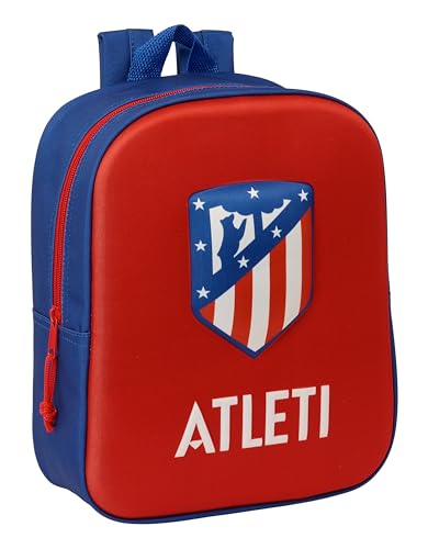 Safta Atlético de Madrid 3D Kindergartenrucksack, anpassbar an den Wagen, einfache Reinigung, ideal für Kinder verschiedener Altersgruppen, bequem und vielseitig, Qualität und Widerstandsfähigkeit, 22 Safta Atlético de Madrid 3D Kindergartenrucksack, anpassbar an den Wagen, einfache Reinigung, ideal für Kinder verschiedener Altersgruppen, bequem und vielseitig, Qualität und Widerstandsfähigkeit, 22 von safta