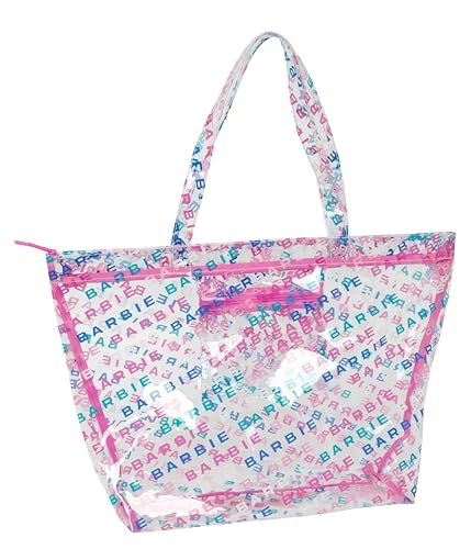 Safta BARBIE LOGOMANIA Einkaufstasche für Damen, Shopping-Tasche, bequem und vielseitig, Qualität und Widerstandsfähigkeit, 54 x 17 x 35 cm, Altrosa, Pink, Estándar, Casual Safta BARBIE LOGOMANIA Einkaufstasche für Damen, Shopping-Tasche, bequem und vielseitig, Qualität und Widerstandsfähigkeit, 54 x 17 x 35 cm, Altrosa, Pink, Estándar, Casual von safta