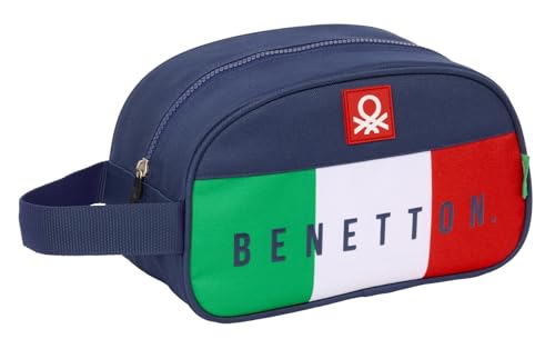 Safta BENETTON FLAG Kulturtasche für Kinder, mittelgroß, mit Griff, Kinder-Kulturbeutel, anpassbar an den Wagen, einfache Reinigung, bequem und vielseitig, Qualität und Widerstandsfähigkeit, 26 x 12 x Safta BENETTON FLAG Kulturtasche für Kinder, mittelgroß, mit Griff, Kinder-Kulturbeutel, anpassbar an den Wagen, einfache Reinigung, bequem und vielseitig, Qualität und Widerstandsfähigkeit, 26 x 12 x von safta