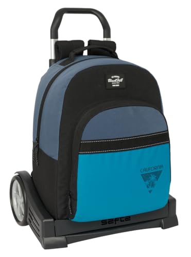 Safta BLACKFIT8 CALIFORNIA Schulrucksack, ergonomischer Rücken, mit Trolley Evolution, ideal für Kinder verschiedener Altersgruppen, bequem und vielseitig, Qualität und Widerstandsfähigkeit, 32 x 15 x Safta BLACKFIT8 CALIFORNIA Schulrucksack, ergonomischer Rücken, mit Trolley Evolution, ideal für Kinder verschiedener Altersgruppen, bequem und vielseitig, Qualität und Widerstandsfähigkeit, 32 x 15 x von safta