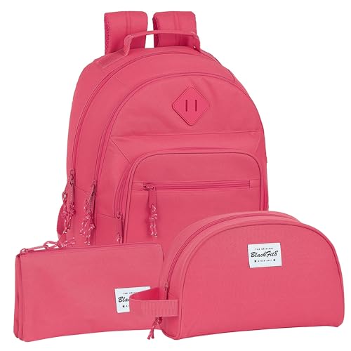 Safta | BLACKFIT8 Erdbeere-Rucksack, Federmäppchen und Kosmetiktasche BLACKFIT8 - Rucksack, Federmäppchen und Kulturbeutel, einzigartiges Design, offizielle Lizenz BLACKFIT8, bunt, ST, Klassisch Safta | BLACKFIT8 Erdbeere-Rucksack, Federmäppchen und Kosmetiktasche BLACKFIT8 - Rucksack, Federmäppchen und Kulturbeutel, einzigartiges Design, offizielle Lizenz BLACKFIT8, bunt, ST, Klassisch von safta