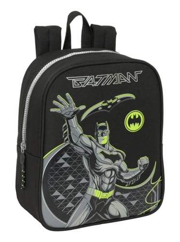 Safta Batman Game Over Kinderrucksack, Kinderrucksack, Schulrucksack, anpassbar an Kinderwagen, ideal für Kindergärten, bequem und vielseitig, Qualität und Widerstandsfähigkeit, 22 x 10 x 27 cm, Safta Batman Game Over Kinderrucksack, Kinderrucksack, Schulrucksack, anpassbar an Kinderwagen, ideal für Kindergärten, bequem und vielseitig, Qualität und Widerstandsfähigkeit, 22 x 10 x 27 cm, von safta