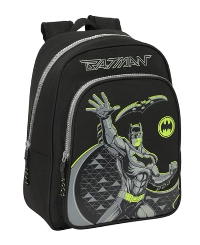 Safta Batman Game Over Schulrucksack für Kinder, ideal für Kinder verschiedener Altersgruppen, bequem und vielseitig, Qualität und Widerstandsfähigkeit, 27 x 10 x 33 cm, Schwarz, M, Casual Safta Batman Game Over Schulrucksack für Kinder, ideal für Kinder verschiedener Altersgruppen, bequem und vielseitig, Qualität und Widerstandsfähigkeit, 27 x 10 x 33 cm, Schwarz, M, Casual von safta