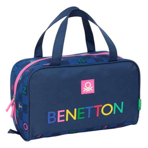 Safta Benetton Damero - Rechteckige Kulturtasche mit Griff, Kinder-Kulturbeutel, anpassbar an den Wagen, ideal für Kinder von 5 bis 14 Jahren, bequem und vielseitig, Qualität und Widerstandsfähigkeit, Safta Benetton Damero - Rechteckige Kulturtasche mit Griff, Kinder-Kulturbeutel, anpassbar an den Wagen, ideal für Kinder von 5 bis 14 Jahren, bequem und vielseitig, Qualität und Widerstandsfähigkeit, von safta