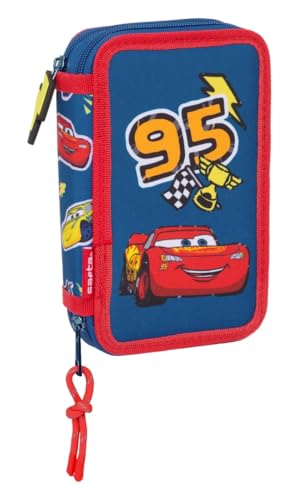 Safta CARS Racing Schulmäppchen für Kinder, Federmäppchen mit Farben, mit 29 nützlichen Utensilien, ideal für Kinder von 5 bis 14 Jahren, bequem und vielseitig, Qualität und Widerstandsfähigkeit, 12,5 Safta CARS Racing Schulmäppchen für Kinder, Federmäppchen mit Farben, mit 29 nützlichen Utensilien, ideal für Kinder von 5 bis 14 Jahren, bequem und vielseitig, Qualität und Widerstandsfähigkeit, 12,5 von safta
