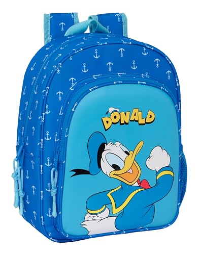 Safta Donald Kinderrucksack, Animierter Schulrucksack für Kinder, Kinderrucksack, anpassbar an Kinderwagen, ideal für Kinder im Schulalter, vielseitig, Qualität und Widerstandsfähigkeit, 26 x 11 x 34 Safta Donald Kinderrucksack, Animierter Schulrucksack für Kinder, Kinderrucksack, anpassbar an Kinderwagen, ideal für Kinder im Schulalter, vielseitig, Qualität und Widerstandsfähigkeit, 26 x 11 x 34 von safta