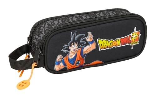 Safta Dragon Ball Combat Doppelmäppchen für Kinder, ideal für Kinder im Schulalter, bequem und vielseitig, Qualität und Widerstandsfähigkeit, 21 x 6 x 8 cm, Schwarz, M, Casual Safta Dragon Ball Combat Doppelmäppchen für Kinder, ideal für Kinder im Schulalter, bequem und vielseitig, Qualität und Widerstandsfähigkeit, 21 x 6 x 8 cm, Schwarz, M, Casual von safta