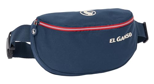 Safta EL Ganso Classic Hüfttasche für Kinder, ideal für Jugendliche und Kinder unterschiedlichen Alters, bequem und vielseitig, Qualität und Widerstandsfähigkeit, 23 x 9 x 14 cm, Marineblau, Safta EL Ganso Classic Hüfttasche für Kinder, ideal für Jugendliche und Kinder unterschiedlichen Alters, bequem und vielseitig, Qualität und Widerstandsfähigkeit, 23 x 9 x 14 cm, Marineblau, von safta