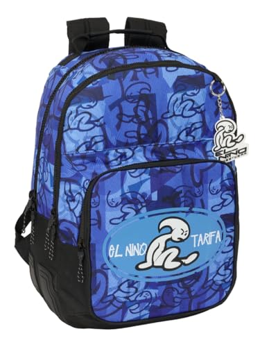 Safta EL KINDER ROLLER Schulrucksack für Kinder, ideal für Kinder verschiedener Altersgruppen, bequem und vielseitig, Qualität und Widerstandsfähigkeit, 32 x 15 x 42 cm, Blau/Schwarz, M, Casual Safta EL KINDER ROLLER Schulrucksack für Kinder, ideal für Kinder verschiedener Altersgruppen, bequem und vielseitig, Qualität und Widerstandsfähigkeit, 32 x 15 x 42 cm, Blau/Schwarz, M, Casual von safta