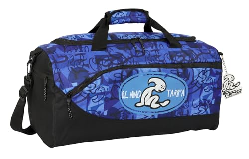 Safta EL Kinder Roller Sporttasche, Rucksack, ideal für Kinder verschiedener Altersgruppen, bequem und vielseitig, Qualität und Widerstandsfähigkeit, 50 x 25 x 25 cm, Blau/Schwarz, M, Casual Safta EL Kinder Roller Sporttasche, Rucksack, ideal für Kinder verschiedener Altersgruppen, bequem und vielseitig, Qualität und Widerstandsfähigkeit, 50 x 25 x 25 cm, Blau/Schwarz, M, Casual von safta