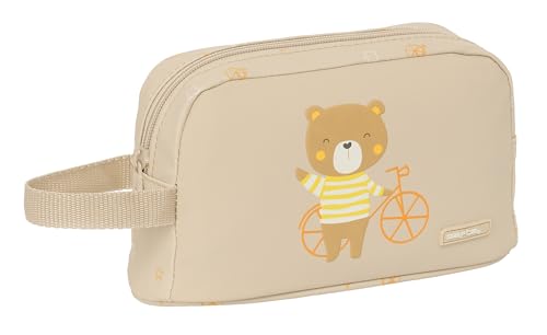 Safta PREESCOLAR OSITO Frühstückstasche, Thermobecher, recycelbarer Stoff, tragbar, Qualität und maximale Widerstandsfähigkeit, für Mahlzeiten, Erholung, 21,5 x 6,5 x 12 cm, Beige, beige, Estándar, Safta PREESCOLAR OSITO Frühstückstasche, Thermobecher, recycelbarer Stoff, tragbar, Qualität und maximale Widerstandsfähigkeit, für Mahlzeiten, Erholung, 21,5 x 6,5 x 12 cm, Beige, beige, Estándar, von safta