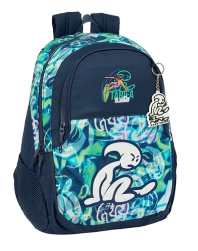 Safta El Kook Schulrucksack für Kinder, ideal für Kinder verschiedener Altersgruppen, bequem und vielseitig, Qualität und Widerstandsfähigkeit, 32 x 16 x 44 cm, marineblau, M, Casual Safta El Kook Schulrucksack für Kinder, ideal für Kinder verschiedener Altersgruppen, bequem und vielseitig, Qualität und Widerstandsfähigkeit, 32 x 16 x 44 cm, marineblau, M, Casual von safta