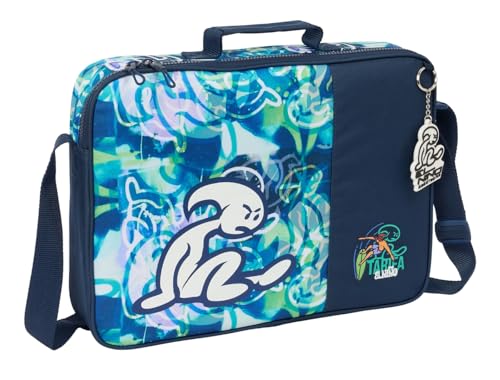 Safta El Niño Kook - Tasche für die Schule, Aktentasche, Umhängetasche, bequem und vielseitig, Qualität und Widerstandsfähigkeit, 38 x 6 x 28 cm, marineblau, M, Lässig Safta El Niño Kook - Tasche für die Schule, Aktentasche, Umhängetasche, bequem und vielseitig, Qualität und Widerstandsfähigkeit, 38 x 6 x 28 cm, marineblau, M, Lässig von safta