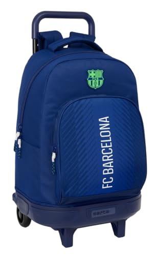 Safta FC Barcelona - Großer Rucksack mit Rädern, kompakt, abnehmbar, ideal für Kinder verschiedener Altersgruppen, bequem und vielseitig, Qualität und Widerstandsfähigkeit, 33 x 22 x 45 cm, Safta FC Barcelona - Großer Rucksack mit Rädern, kompakt, abnehmbar, ideal für Kinder verschiedener Altersgruppen, bequem und vielseitig, Qualität und Widerstandsfähigkeit, 33 x 22 x 45 cm, von safta