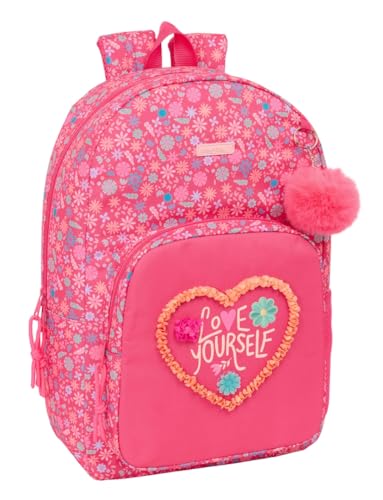 Safta FEELING Schulrucksack, anpassbar an Kinderwagen, ideal für Kinder verschiedener Altersgruppen, bequem und vielseitig, Qualität und Widerstandsfähigkeit, bunt, M, Casual Safta FEELING Schulrucksack, anpassbar an Kinderwagen, ideal für Kinder verschiedener Altersgruppen, bequem und vielseitig, Qualität und Widerstandsfähigkeit, bunt, M, Casual von safta