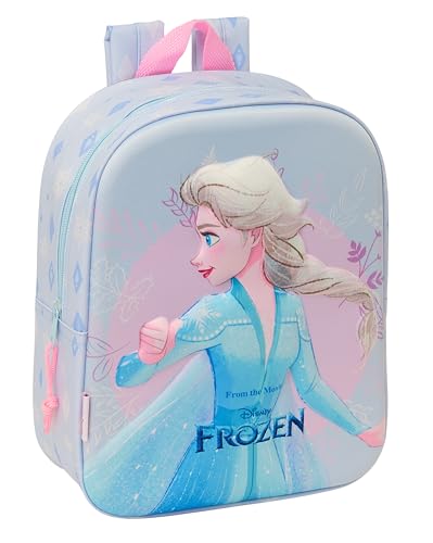 Safta FROZEN 3D Kindergartenrucksack 3D, anpassbar an den Wagen, einfache Reinigung, ideal für Kinder verschiedener Altersgruppen, bequem und vielseitig, Qualität und Widerstandsfähigkeit, 22 x 10 x Safta FROZEN 3D Kindergartenrucksack 3D, anpassbar an den Wagen, einfache Reinigung, ideal für Kinder verschiedener Altersgruppen, bequem und vielseitig, Qualität und Widerstandsfähigkeit, 22 x 10 x von safta