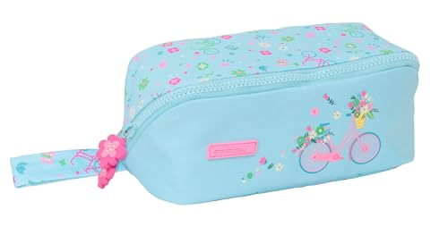Safta Großes quadratisches Federmäppchen, Federmäppchen für Kinder, ideal für Kinder im Schulalter, bequem und vielseitig, Qualität und Widerstandsfähigkeit, 20 x 10 x 10 cm, Blau, blau, Estándar, Safta Großes quadratisches Federmäppchen, Federmäppchen für Kinder, ideal für Kinder im Schulalter, bequem und vielseitig, Qualität und Widerstandsfähigkeit, 20 x 10 x 10 cm, Blau, blau, Estándar, von safta