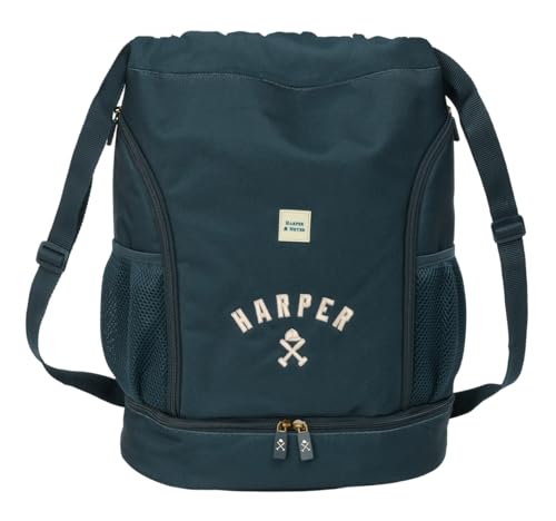 Safta Harper & Neyer Rucksack, ideal für Kinder verschiedener Altersgruppen, bequem und vielseitig, Qualität und Widerstandsfähigkeit, 34 x 15 x 43 cm, marineblau, M, Casual von safta