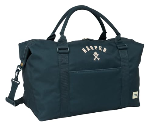 Safta Harper & Neyer - Wochenendtasche, ideal für Jugendliche verschiedener Altersgruppen, bequem und vielseitig, Qualität und Widerstandsfähigkeit, 68 x 22 x 29 cm, marineblau, M, Casual Safta Harper & Neyer - Wochenendtasche, ideal für Jugendliche verschiedener Altersgruppen, bequem und vielseitig, Qualität und Widerstandsfähigkeit, 68 x 22 x 29 cm, marineblau, M, Casual von safta