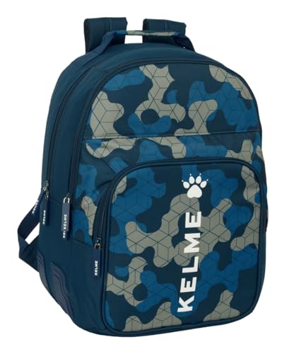 Safta KELME EPIC Schulrucksack für Kinder, ideal für Kinder verschiedener Altersgruppen, bequem und vielseitig, Qualität und Widerstandsfähigkeit, 32 x 15 x 42 cm, marineblau, M, Casual Safta KELME EPIC Schulrucksack für Kinder, ideal für Kinder verschiedener Altersgruppen, bequem und vielseitig, Qualität und Widerstandsfähigkeit, 32 x 15 x 42 cm, marineblau, M, Casual von safta