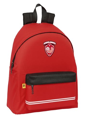 Safta KINGS LEAGUE ANIQUILADORES Tagesrucksack für Kinder, Qualität und maximale Festigkeit, bequem und vielseitig, 33 x 15 x 42 cm, Rot, rot, Estándar, Casual Safta KINGS LEAGUE ANIQUILADORES Tagesrucksack für Kinder, Qualität und maximale Festigkeit, bequem und vielseitig, 33 x 15 x 42 cm, Rot, rot, Estándar, Casual von safta