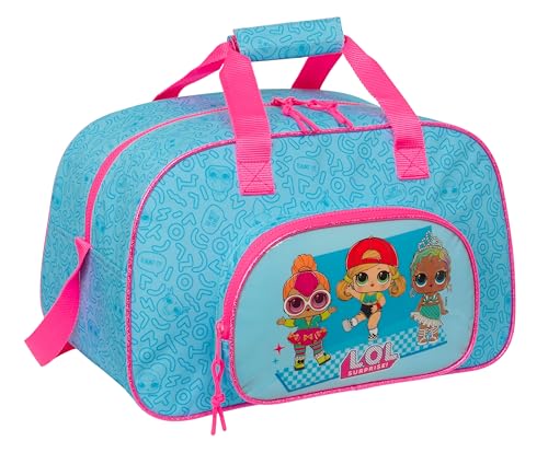 Safta LOL Surprise Divas Sporttasche, Rucksack, ideal für Kinder verschiedener Altersgruppen, bequem und vielseitig, Qualität und Widerstandsfähigkeit, 40 x 23 x 24 cm, Blau, blau, Estándar, Lässig Safta LOL Surprise Divas Sporttasche, Rucksack, ideal für Kinder verschiedener Altersgruppen, bequem und vielseitig, Qualität und Widerstandsfähigkeit, 40 x 23 x 24 cm, Blau, blau, Estándar, Lässig von safta