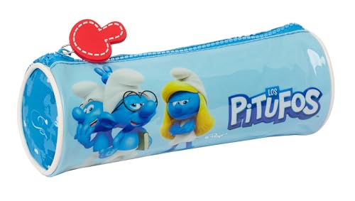 Safta LOS SCHULLEN - Rundes Federmäppchen für die Schule, Federmappe für Kinder, ideal für Kinder von 5 bis 14 Jahren, bequem und vielseitig, Qualität und Stärke, 20 x 7 cm, himmelblau/blau, Safta LOS SCHULLEN - Rundes Federmäppchen für die Schule, Federmappe für Kinder, ideal für Kinder von 5 bis 14 Jahren, bequem und vielseitig, Qualität und Stärke, 20 x 7 cm, himmelblau/blau, von safta
