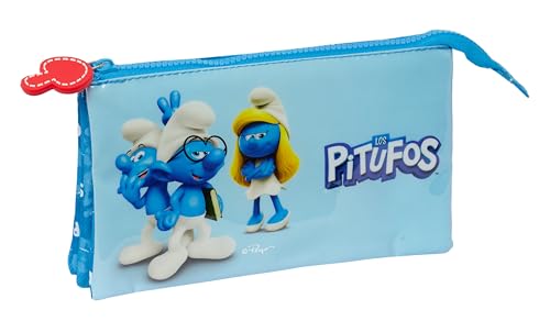 Safta LOS Schlupftasche, dreifaches Federmäppchen, Federmäppchen für Kinder, ideal für Schulkinder, bequem und vielseitig, Qualität und Widerstandsfähigkeit, 22 x 3 x 12 cm, Himmelblau, Safta LOS Schlupftasche, dreifaches Federmäppchen, Federmäppchen für Kinder, ideal für Schulkinder, bequem und vielseitig, Qualität und Widerstandsfähigkeit, 22 x 3 x 12 cm, Himmelblau, von safta