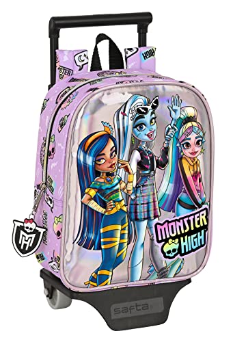 Safta MOCH 232+CARRO 805 Monster HIGH Best BOOS, Lila, Estándar, Casual von safta