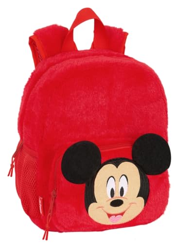 Safta Mickey Mouse Kindergartenrucksack, anpassbar an den Wagen, einfache Reinigung, ideal für Kinder verschiedener Altersgruppen, bequem und vielseitig, Qualität und Widerstandsfähigkeit, 22 x 10 x Safta Mickey Mouse Kindergartenrucksack, anpassbar an den Wagen, einfache Reinigung, ideal für Kinder verschiedener Altersgruppen, bequem und vielseitig, Qualität und Widerstandsfähigkeit, 22 x 10 x von safta