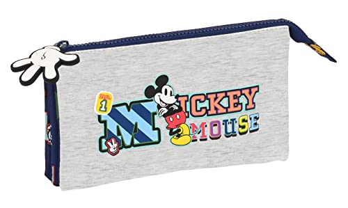 Safta Mickey Mouse ONLY ONE Dreifach-Tasche, Marineblau, Estándar, Lässig Safta Mickey Mouse ONLY ONE Dreifach-Tasche, Marineblau, Estándar, Lässig von safta