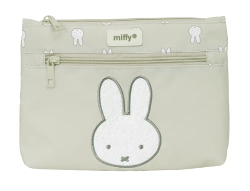 Safta Miffy Niebla Federmäppchen, groß, mit doppeltem Reißverschluss, für Kinder, bequem und vielseitig, einfache Reinigung, 23 x 3 x 16 cm, Steingrau, Steingrau, Estándar, Lässig Safta Miffy Niebla Federmäppchen, groß, mit doppeltem Reißverschluss, für Kinder, bequem und vielseitig, einfache Reinigung, 23 x 3 x 16 cm, Steingrau, Steingrau, Estándar, Lässig von safta