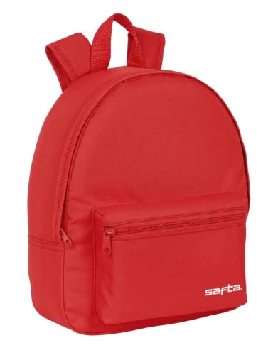 Safta Mini Rucksack, Rot, rot, Estándar, Casual von safta