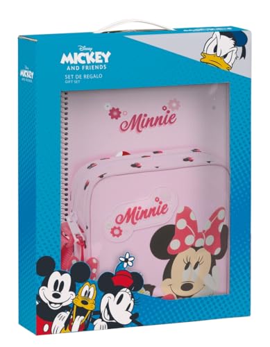 Safta Minnie Mouse NAIVE Geschenkset, Geschenketui, 3er-Pack, Schreibwarenset, besonderes Geschenk, 28 x 6 x 35 cm, hellrosa, M, Casual Safta Minnie Mouse NAIVE Geschenkset, Geschenketui, 3er-Pack, Schreibwarenset, besonderes Geschenk, 28 x 6 x 35 cm, hellrosa, M, Casual von safta