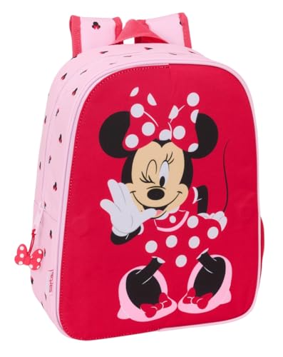 Safta Minnie Mouse NAIVE Kinderrucksack, anpassbar an den Wagen, einfache Reinigung, ideal für Kinder verschiedener Altersgruppen, bequem und vielseitig, Qualität und Widerstandsfähigkeit, 26 x 11 x Safta Minnie Mouse NAIVE Kinderrucksack, anpassbar an den Wagen, einfache Reinigung, ideal für Kinder verschiedener Altersgruppen, bequem und vielseitig, Qualität und Widerstandsfähigkeit, 26 x 11 x von safta