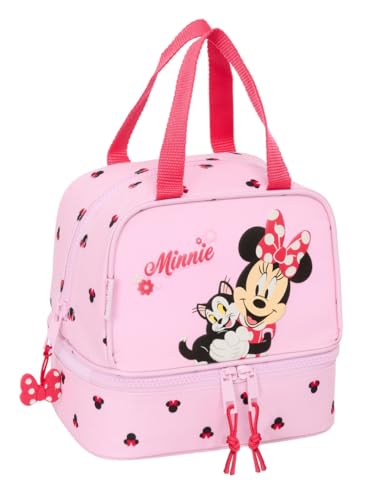 Safta Minnie Mouse NAIVE Lunchbox, Qualität und maximale Widerstandsfähigkeit, für Mahlzeiten, Freizeit, Snacks und Frühstück, 20 x 15 x 20 cm, hellrosa, M, Casual Safta Minnie Mouse NAIVE Lunchbox, Qualität und maximale Widerstandsfähigkeit, für Mahlzeiten, Freizeit, Snacks und Frühstück, 20 x 15 x 20 cm, hellrosa, M, Casual von safta
