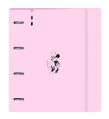 Safta Minnie Mouse NAIVE Ringbuch mit 4 Ringen, 35 mm, mit Nachfüllung, mit 100 A4-Blättern, ideal für Kinder verschiedener Altersgruppen, bequem und vielseitig, Qualität und Widerstandsfähigkeit, 27 Safta Minnie Mouse NAIVE Ringbuch mit 4 Ringen, 35 mm, mit Nachfüllung, mit 100 A4-Blättern, ideal für Kinder verschiedener Altersgruppen, bequem und vielseitig, Qualität und Widerstandsfähigkeit, 27 von safta