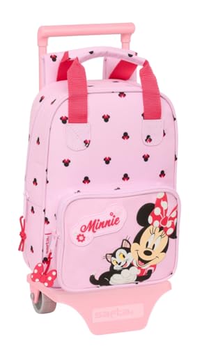 Safta Minnie Mouse NAIVE Schulrucksack 765 mit Trolley 805, ideal für Kinder verschiedener Altersgruppen, bequem und vielseitig, Qualität und Widerstandsfähigkeit, 20 x 8 x 28 cm, hellrosa, M, Casual Safta Minnie Mouse NAIVE Schulrucksack 765 mit Trolley 805, ideal für Kinder verschiedener Altersgruppen, bequem und vielseitig, Qualität und Widerstandsfähigkeit, 20 x 8 x 28 cm, hellrosa, M, Casual von safta