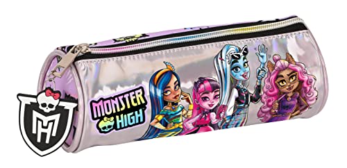 Safta Monster HIGH Redondo Best BOOS Federmäppchen, Lila, Estándar, Lässig von safta