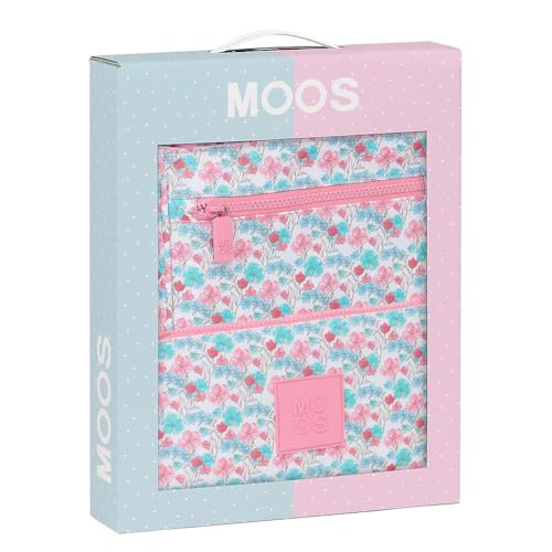 Safta Moos Flores Geschenkset, Geschenketui, 3er-Pack, Schreibwarenset, besonderes Geschenk, 28 x 6 x 35 cm, mehrfarbig, bunt, Estándar, Casual Safta Moos Flores Geschenkset, Geschenketui, 3er-Pack, Schreibwarenset, besonderes Geschenk, 28 x 6 x 35 cm, mehrfarbig, bunt, Estándar, Casual von safta